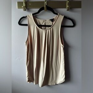 Ann Taylor Petite Light Pink Sleeveless Top w/Keyhole Back Size XSP